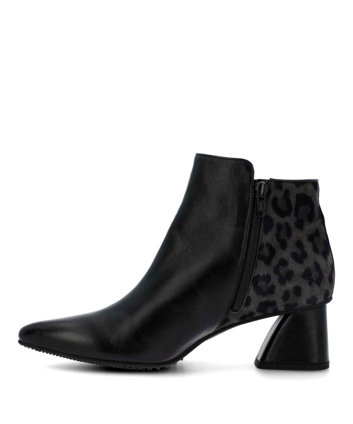 Botin Brunate Cuero Mujer Naville Gris -Hush Puppies Chile