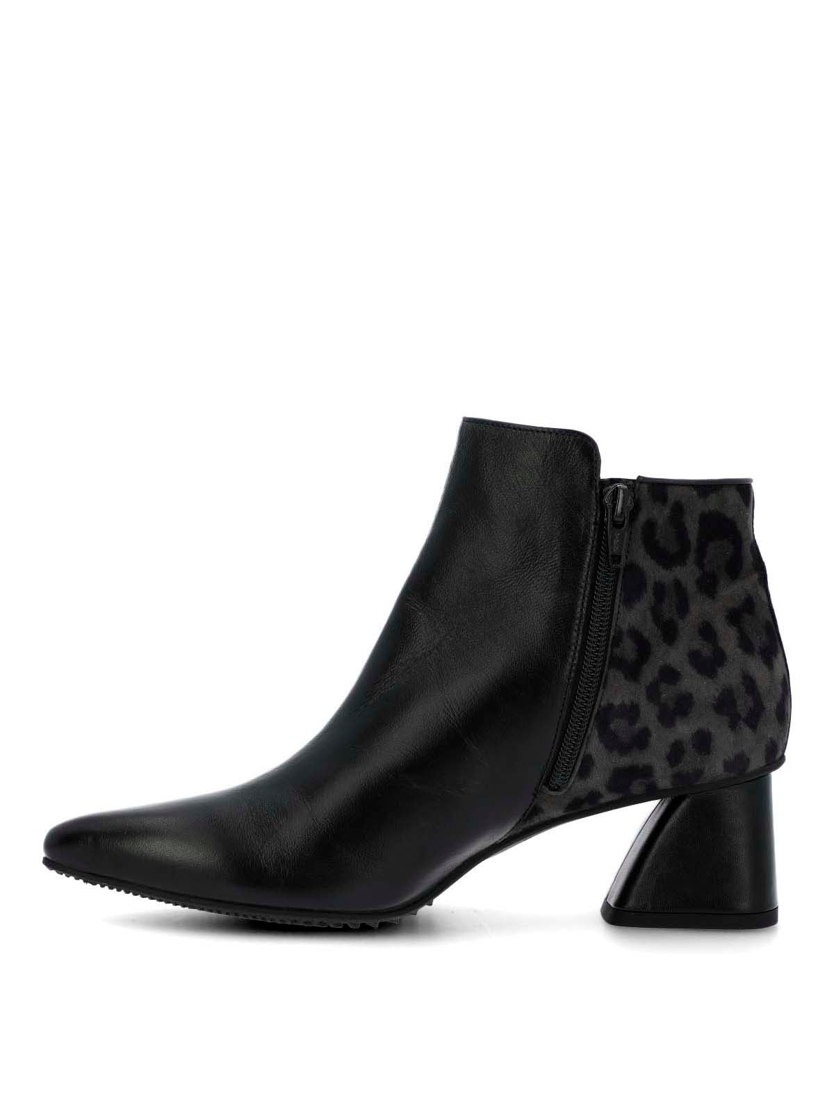Botin Brunate Cuero Mujer Naville Gris -Hush Puppies Chile