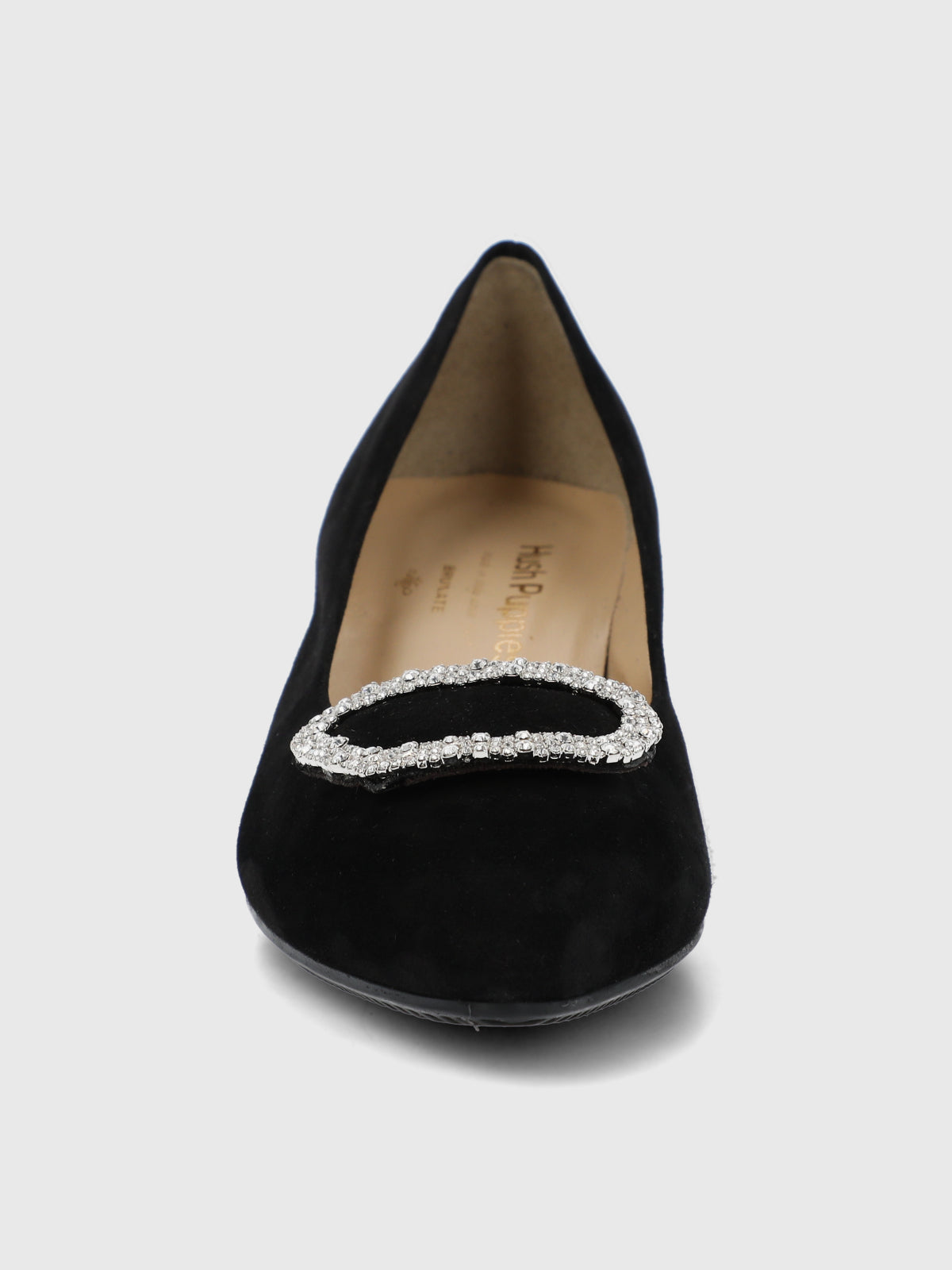 Zapato Brunate Cuero Mujer Merici Negro-Hush Puppies Chile
