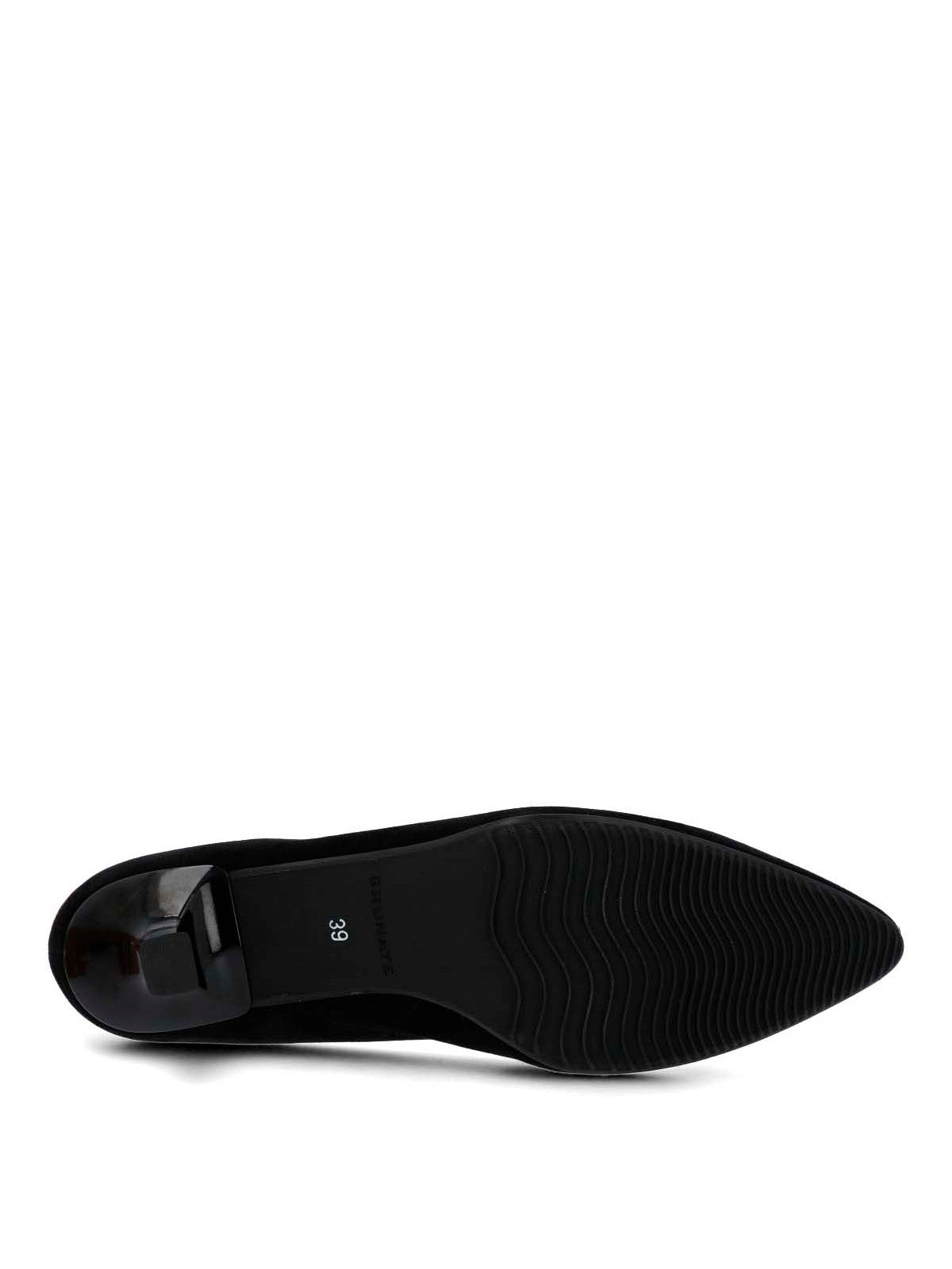 Zapato Brunate Cuero Mujer Merici Negro-Hush Puppies Chile