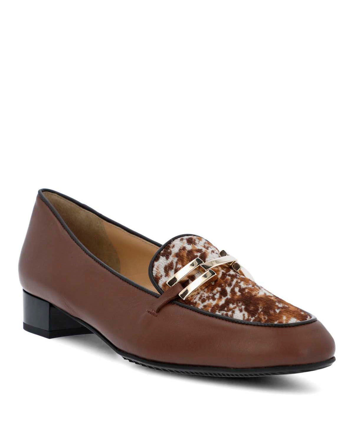 Mocasin Brunate Cuero Mujer Bosca Café-Hush Puppies Chile