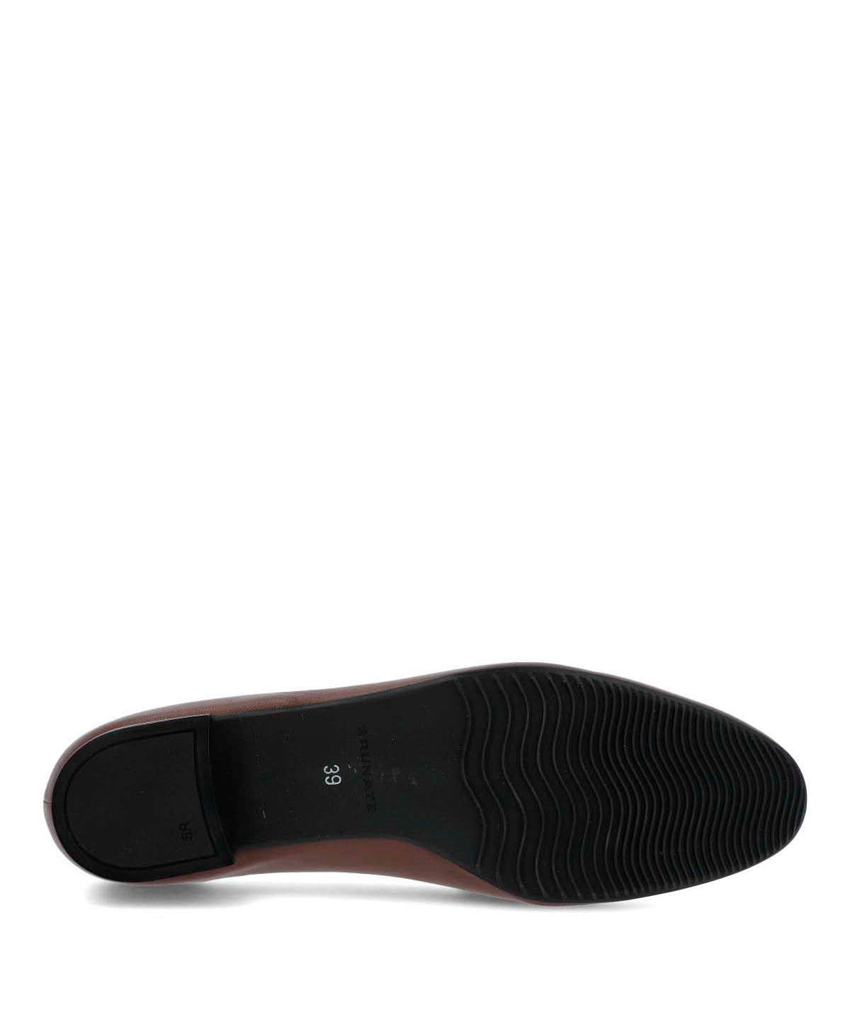Mocasin Brunate Cuero Mujer Bosca Café-Hush Puppies Chile