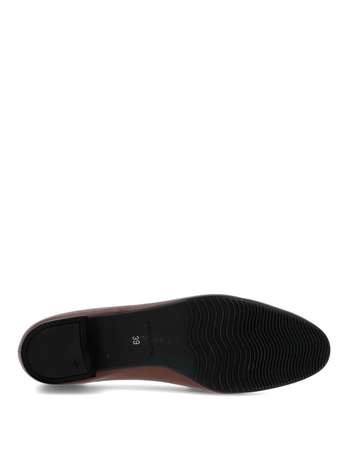 Mocasin Brunate Cuero Mujer Bosca Café-Hush Puppies Chile
