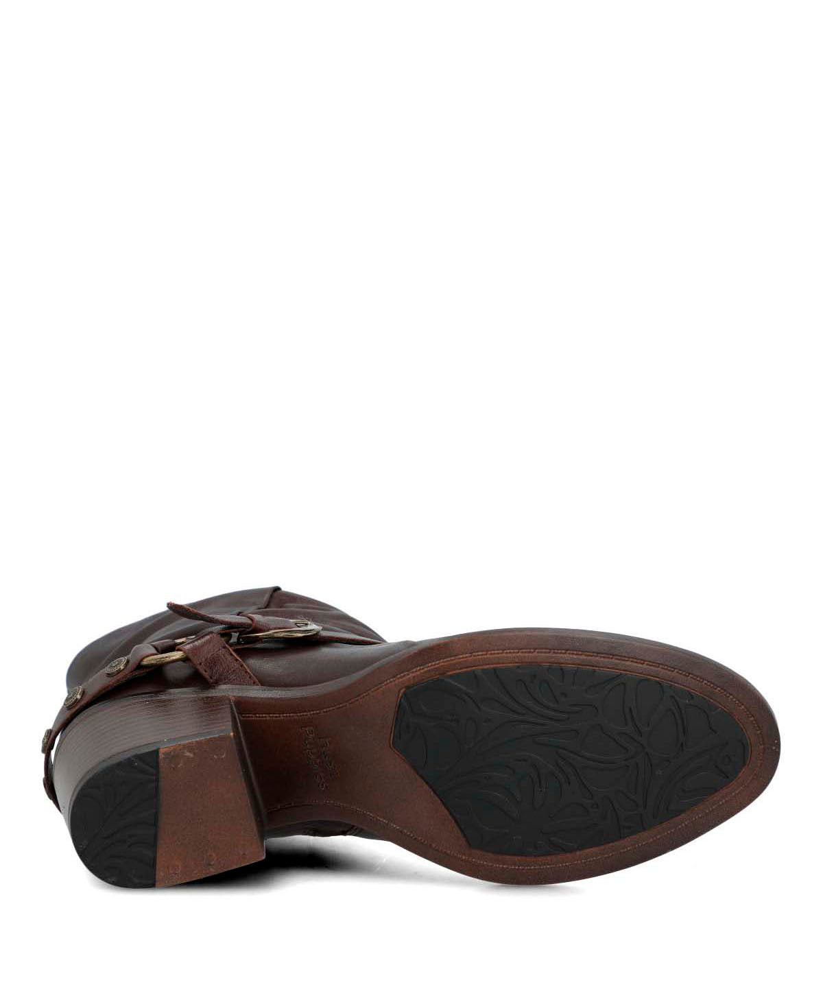 Botin Cuero Mujer Marita Café