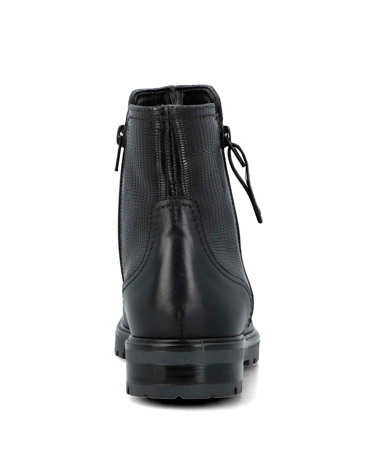 Botin Cuero Mujer Briller Negro