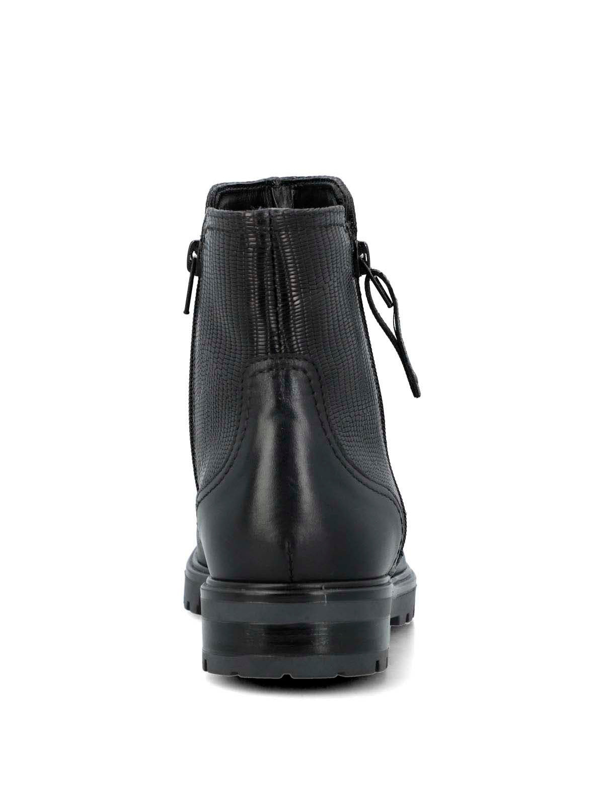 Botin Cuero Mujer Briller Negro