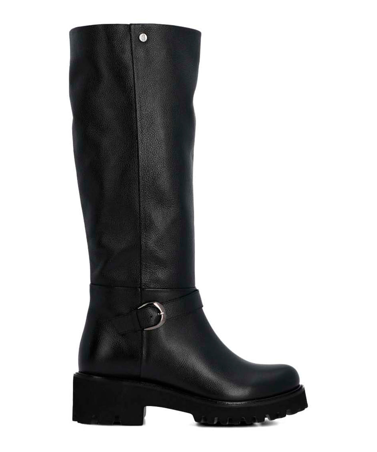 Bota Cuero Mujer Blisda Negra