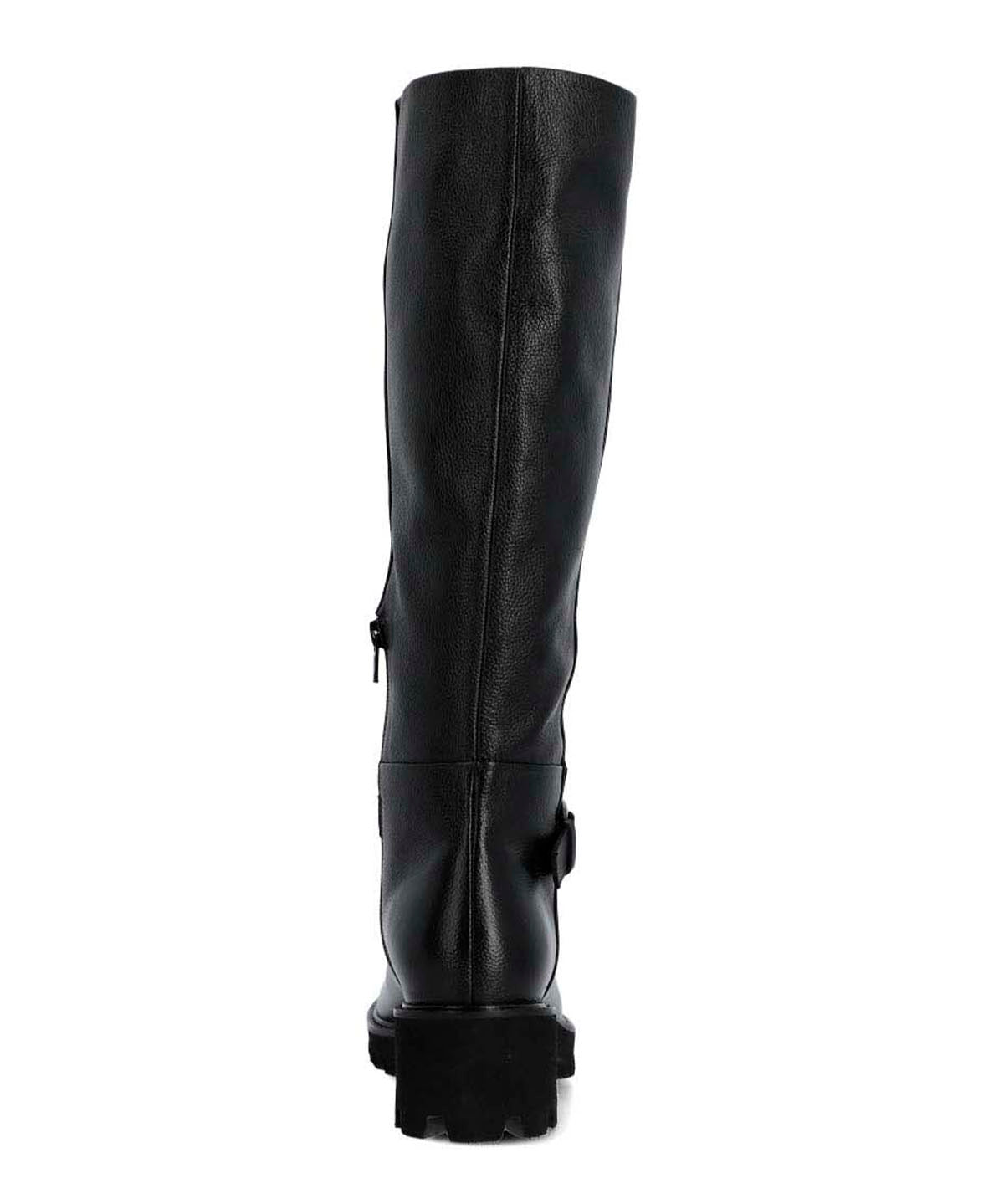 Bota Cuero Mujer Blisda Negra