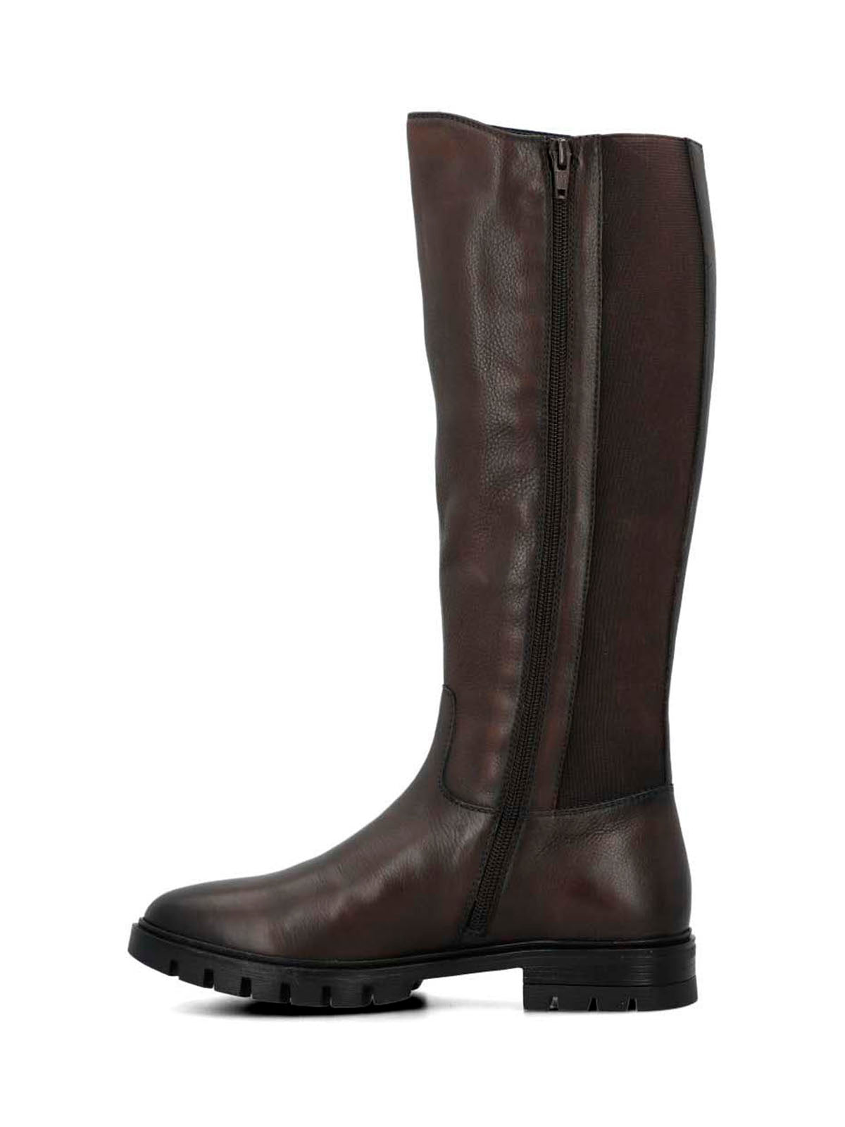 Bota Cuero Mujer Marcella Café