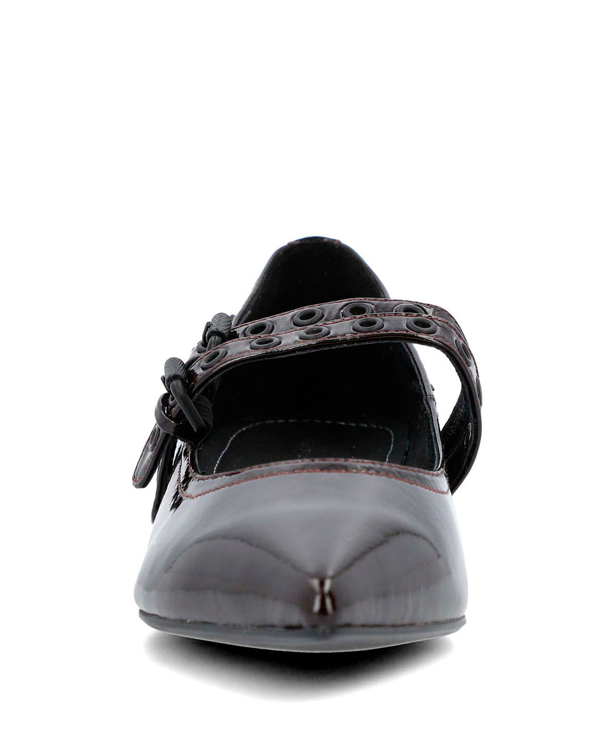 Ballerina Cuero Mujer Saena Rojo-Hush Puppies Chile