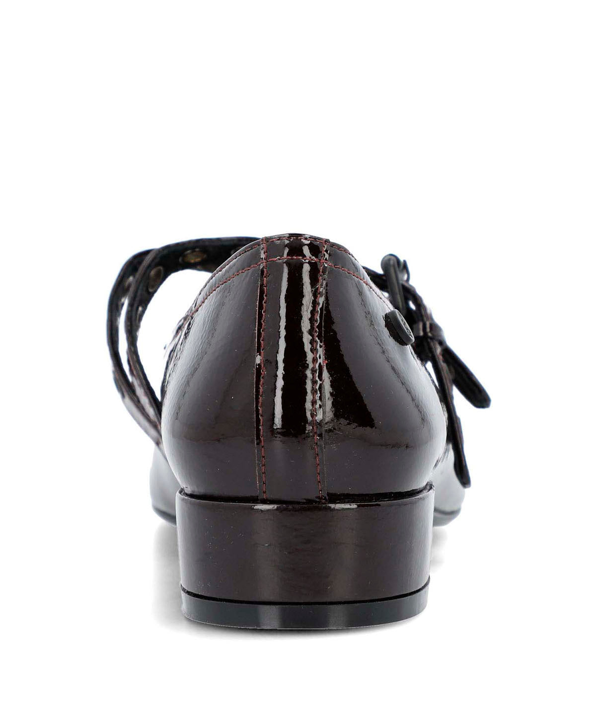 Ballerina Cuero Mujer Saena Rojo-Hush Puppies Chile