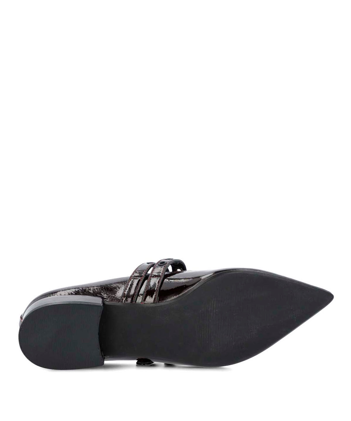 Ballerina Cuero Mujer Saena Rojo-Hush Puppies Chile