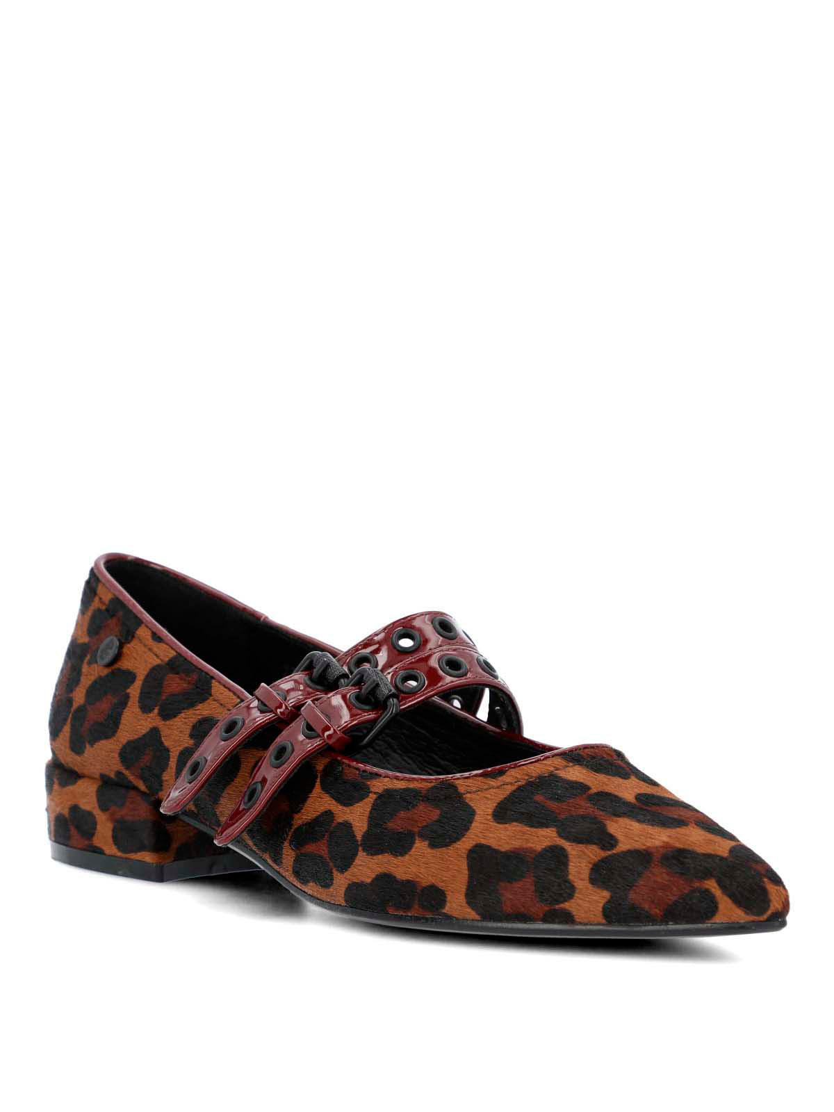 Ballerina Cuero Mujer Saena Multicolor-Hush Puppies Chile