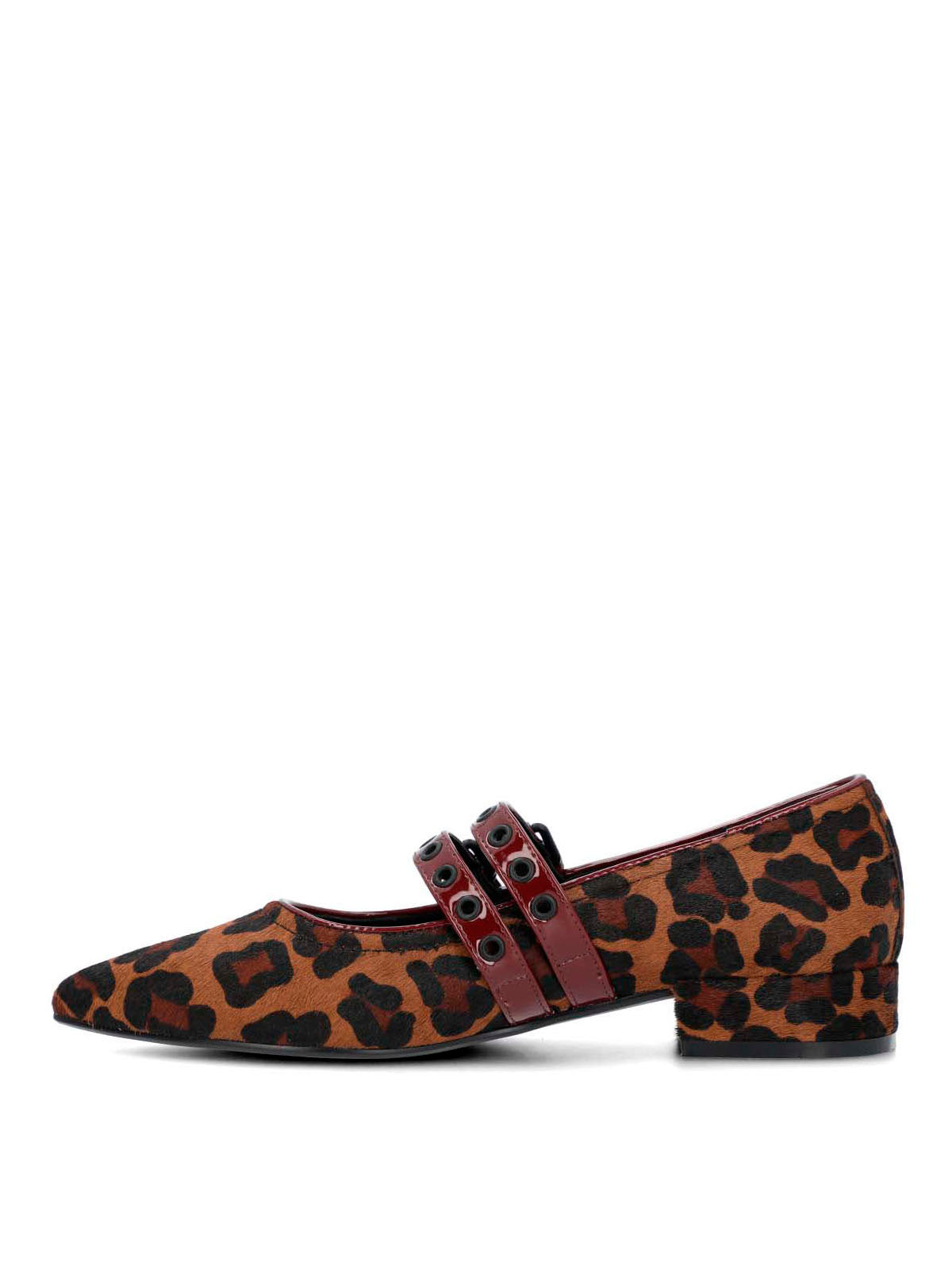 Ballerina Cuero Mujer Saena Multicolor-Hush Puppies Chile