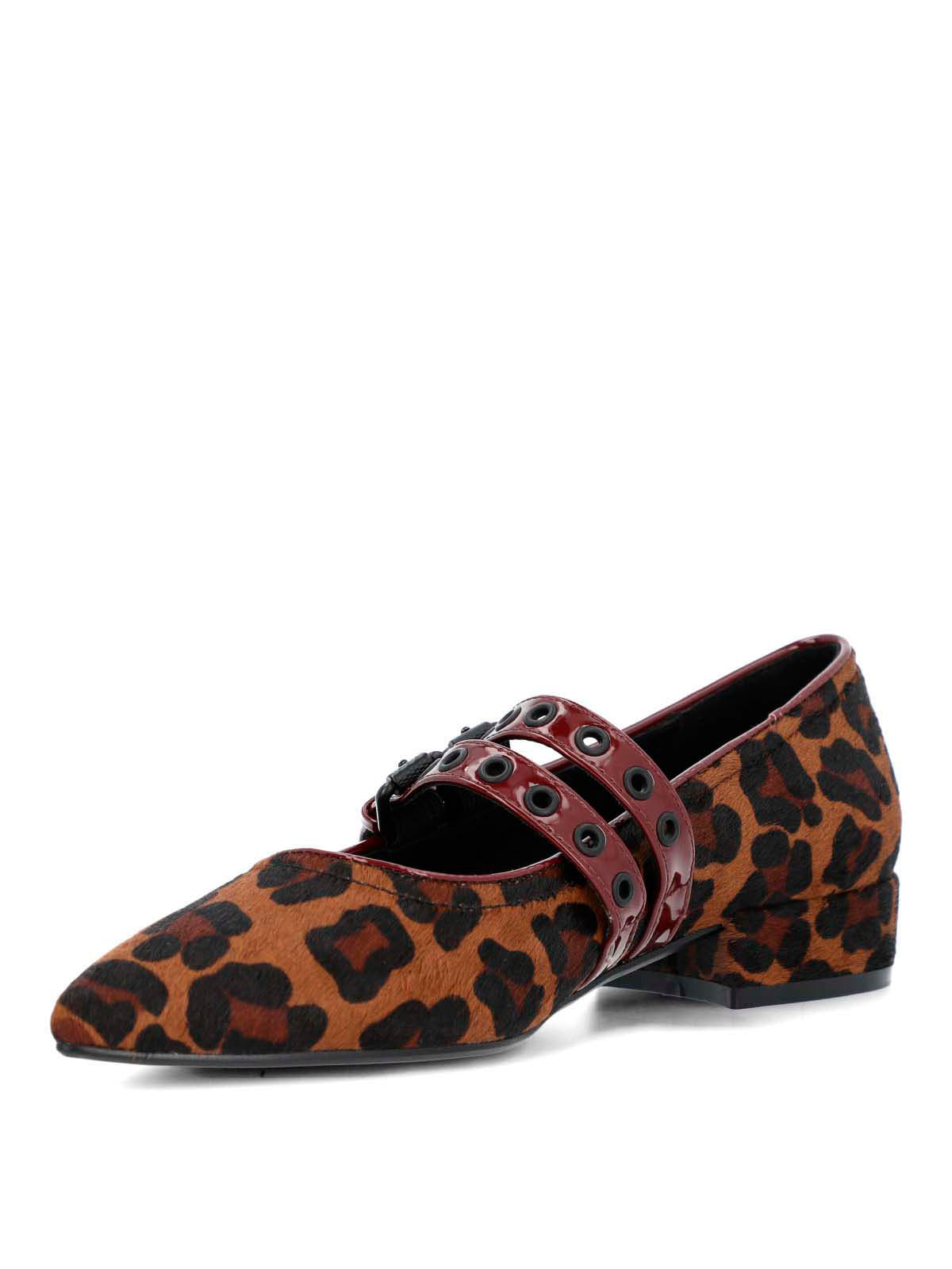 Ballerina Cuero Mujer Saena Multicolor-Hush Puppies Chile