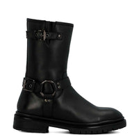 Bota Cuero Mujer Ribek Negra