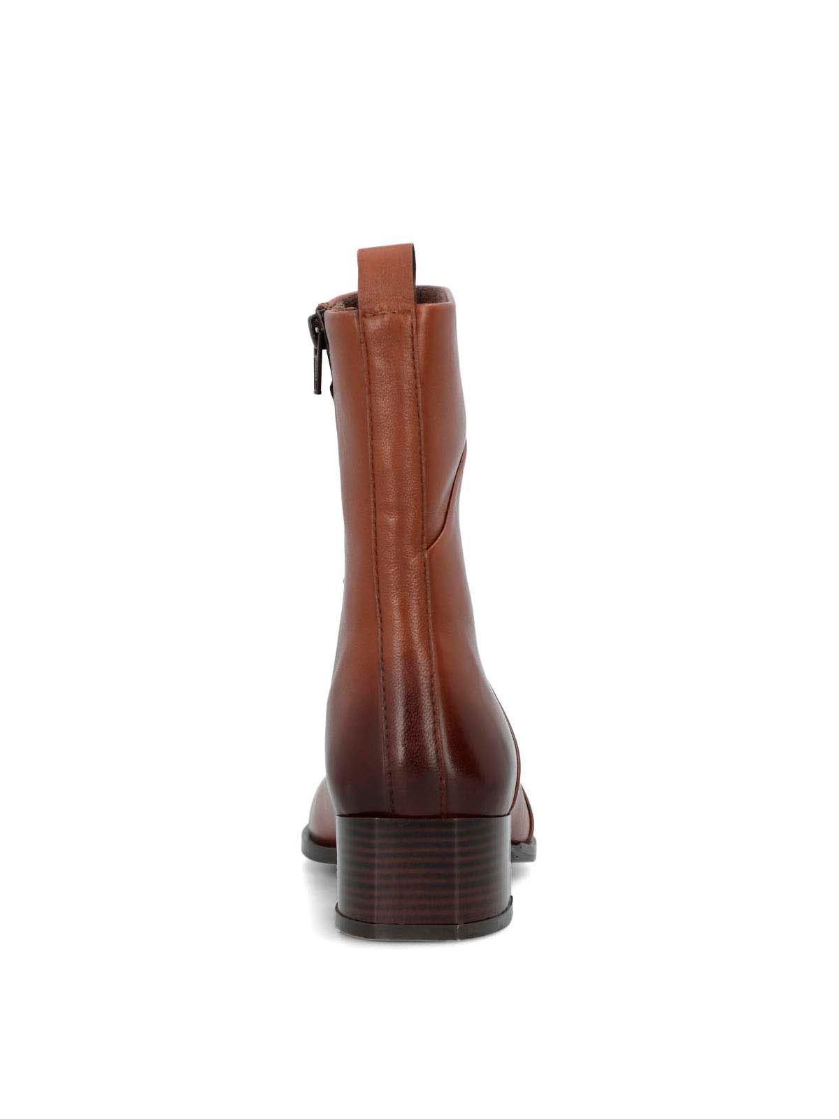 Botin Cuero Mujer Ivvy Ii Café