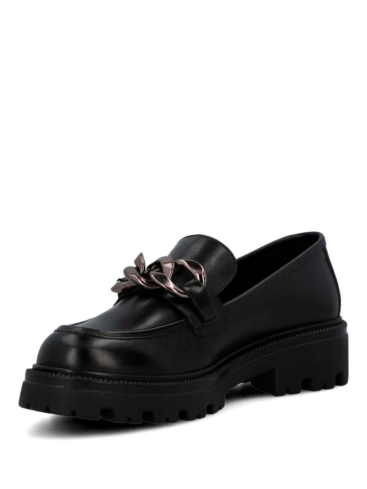Mocasin Cuero Mujer Lively Negro