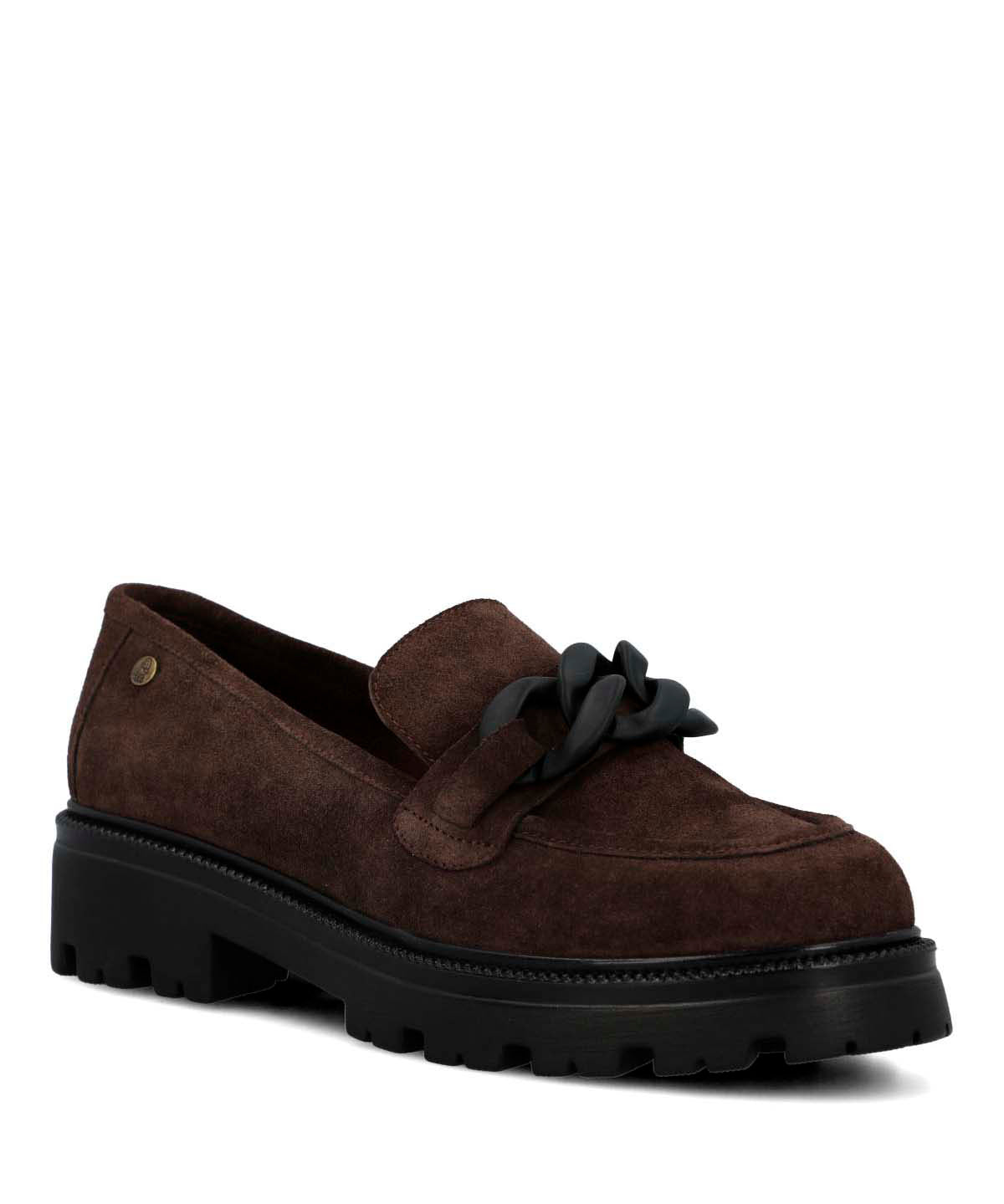 Mocasin Cuero Mujer Lively Café