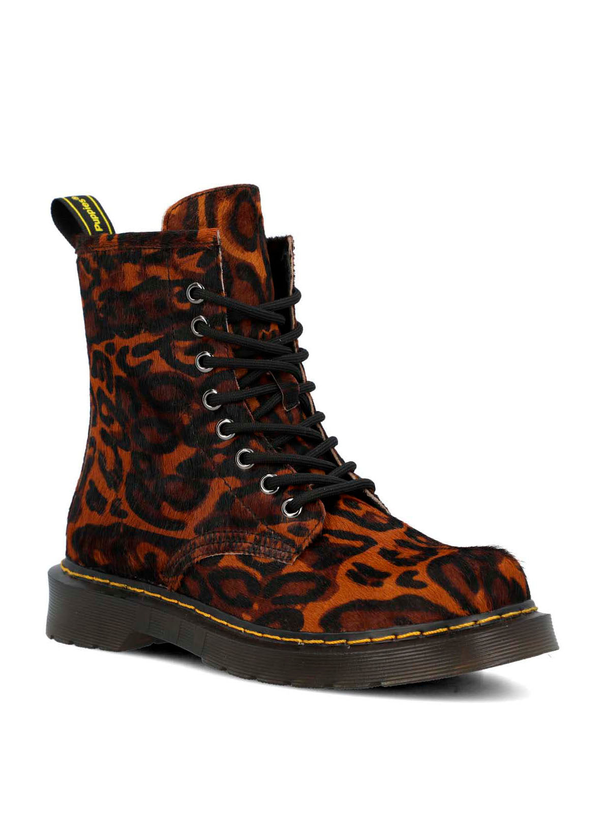 Botin Cuero Mujer Emili Multicolor