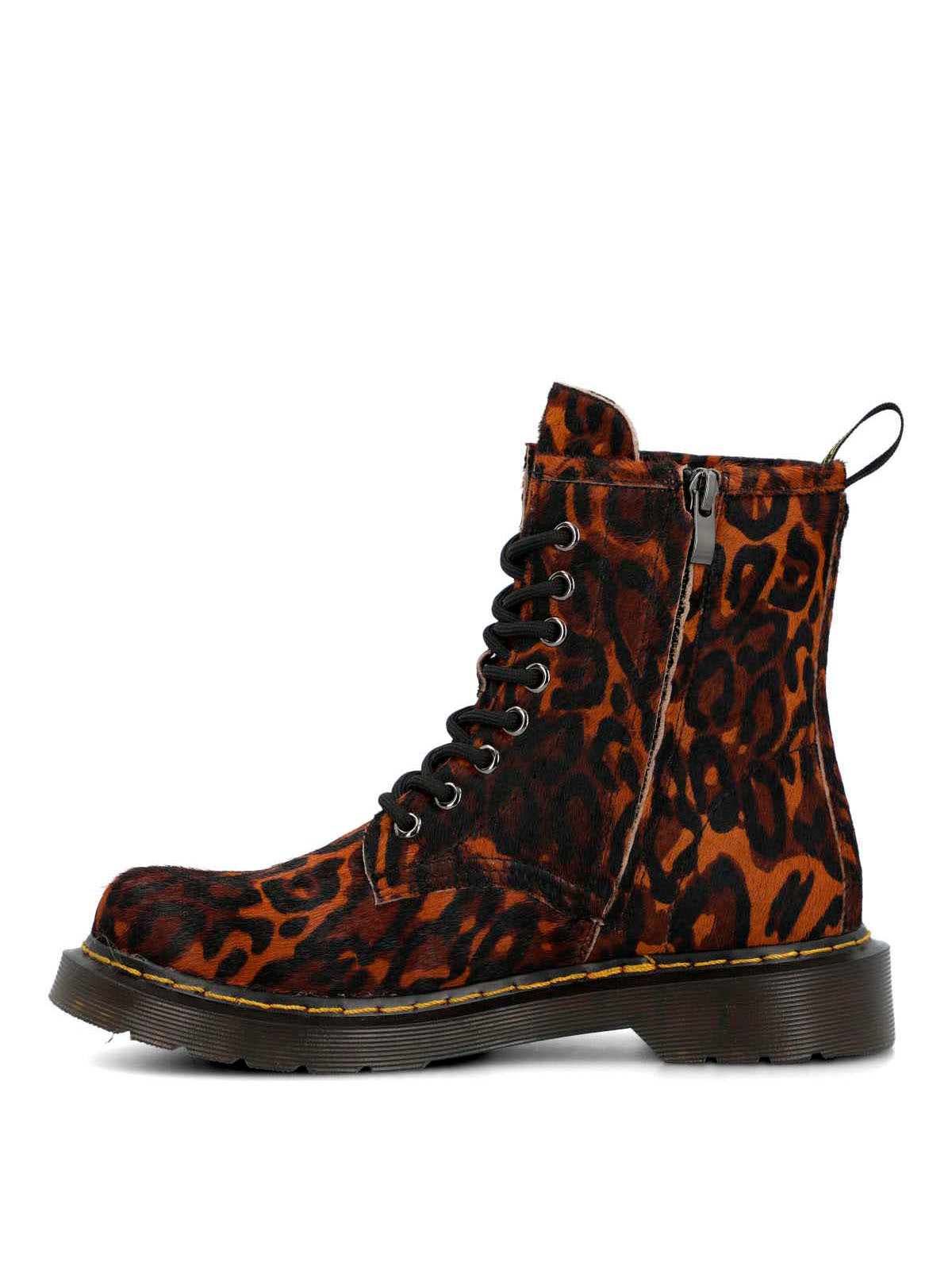 Botin Cuero Mujer Emili Multicolor