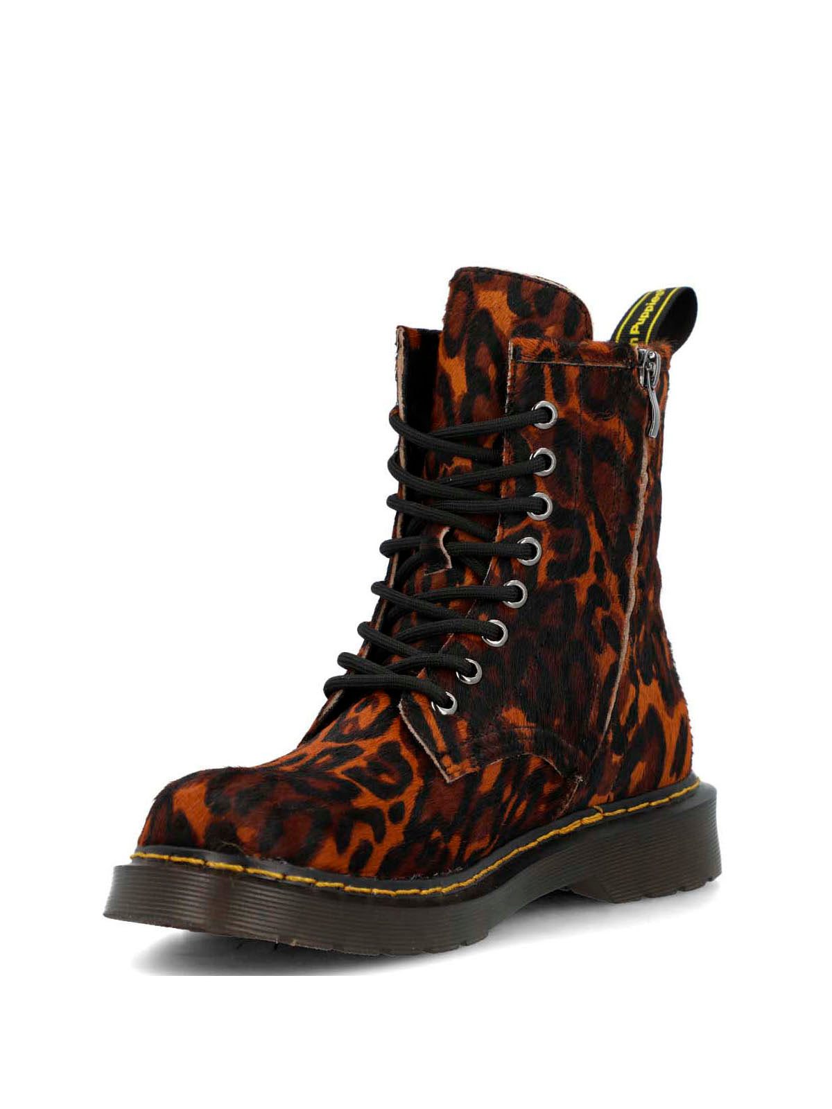 Botin Cuero Mujer Emili Multicolor