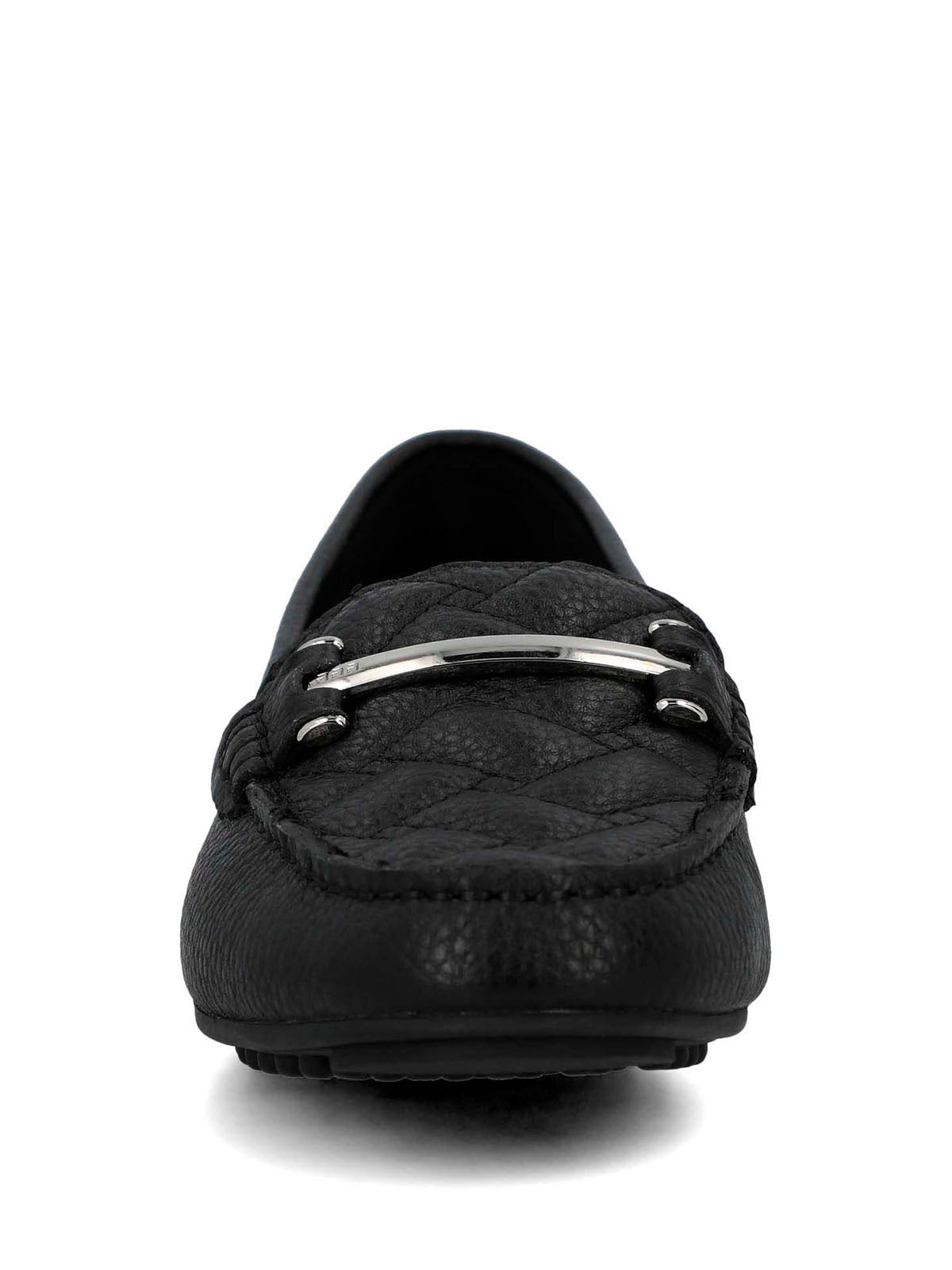 Mocasin Cuero Mujer Silvia Negro-Hush Puppies Chile