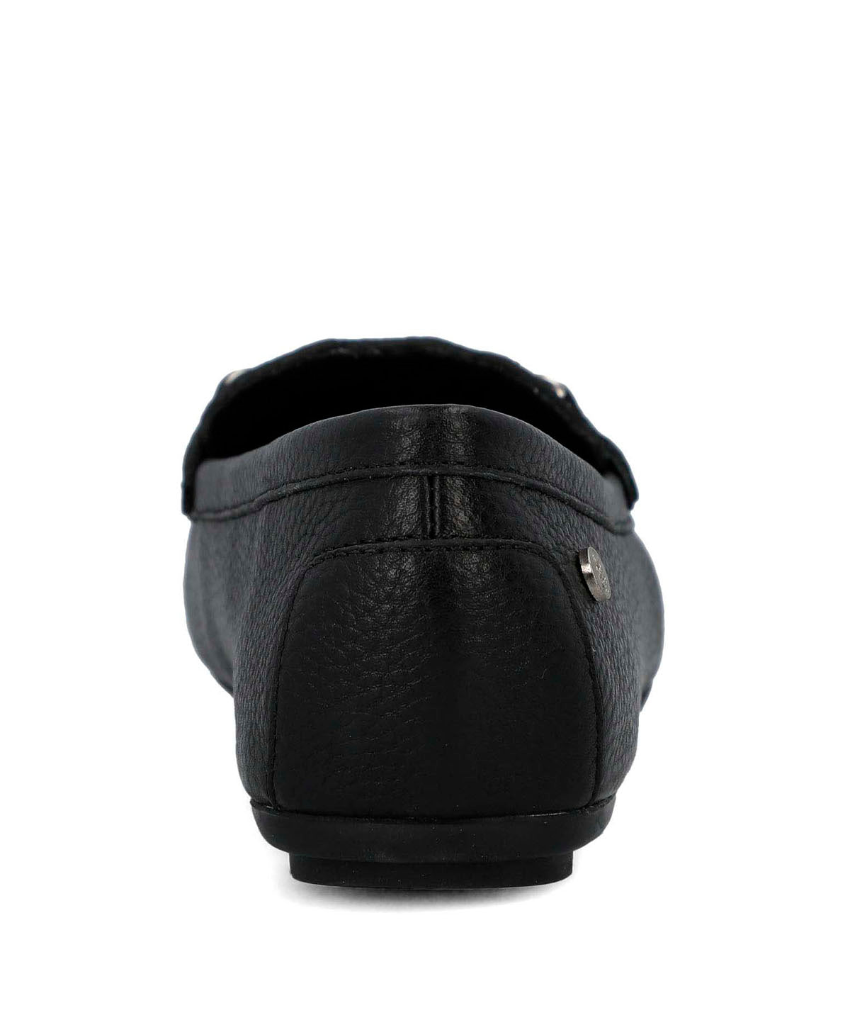 Mocasin Cuero Mujer Silvia Negro-Hush Puppies Chile