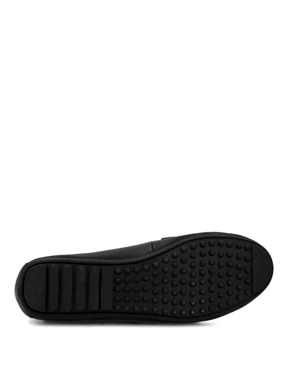 Mocasin Cuero Mujer Silvia Negro-Hush Puppies Chile