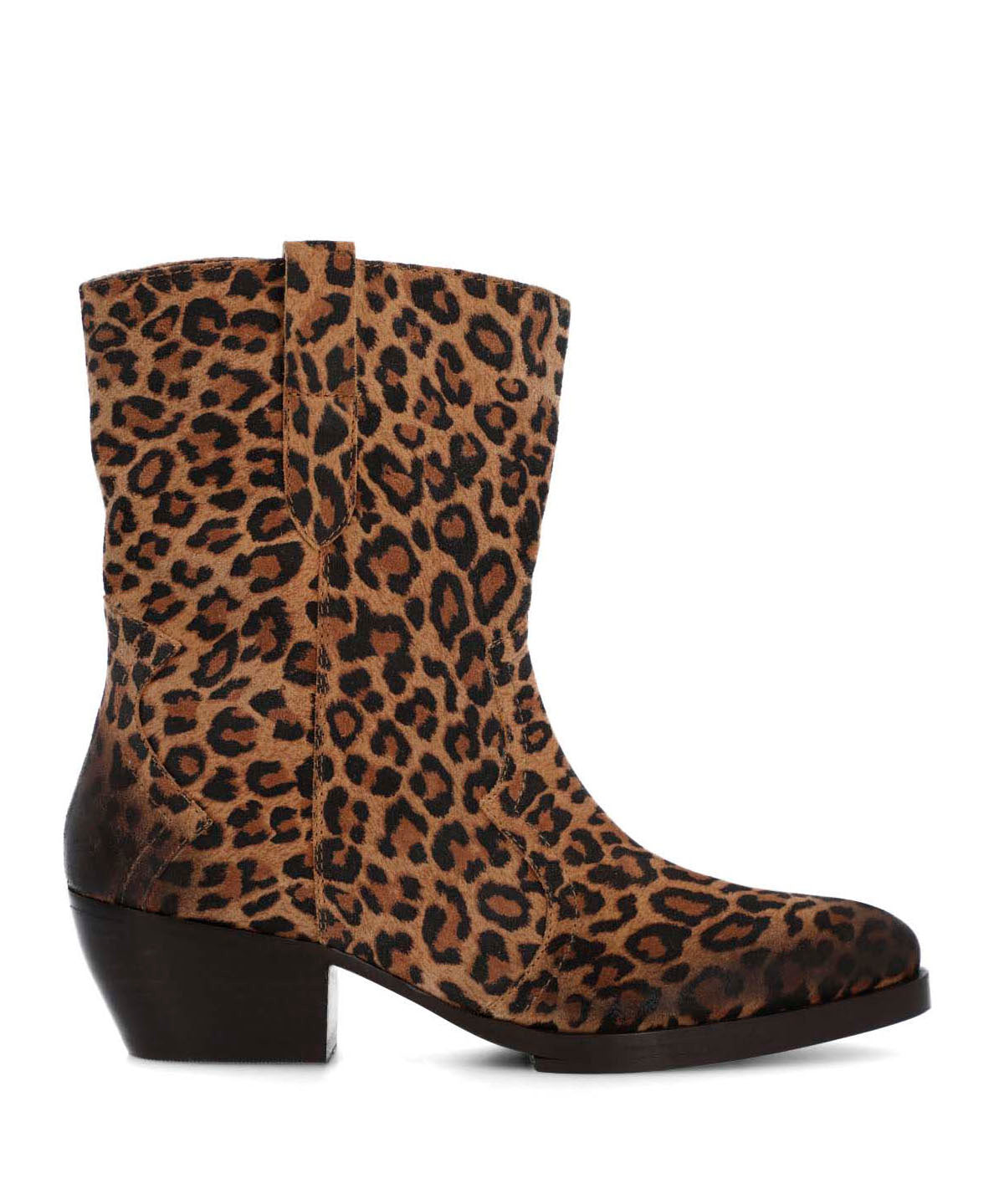 Bota Cuero Mujer Denvera Multicolor