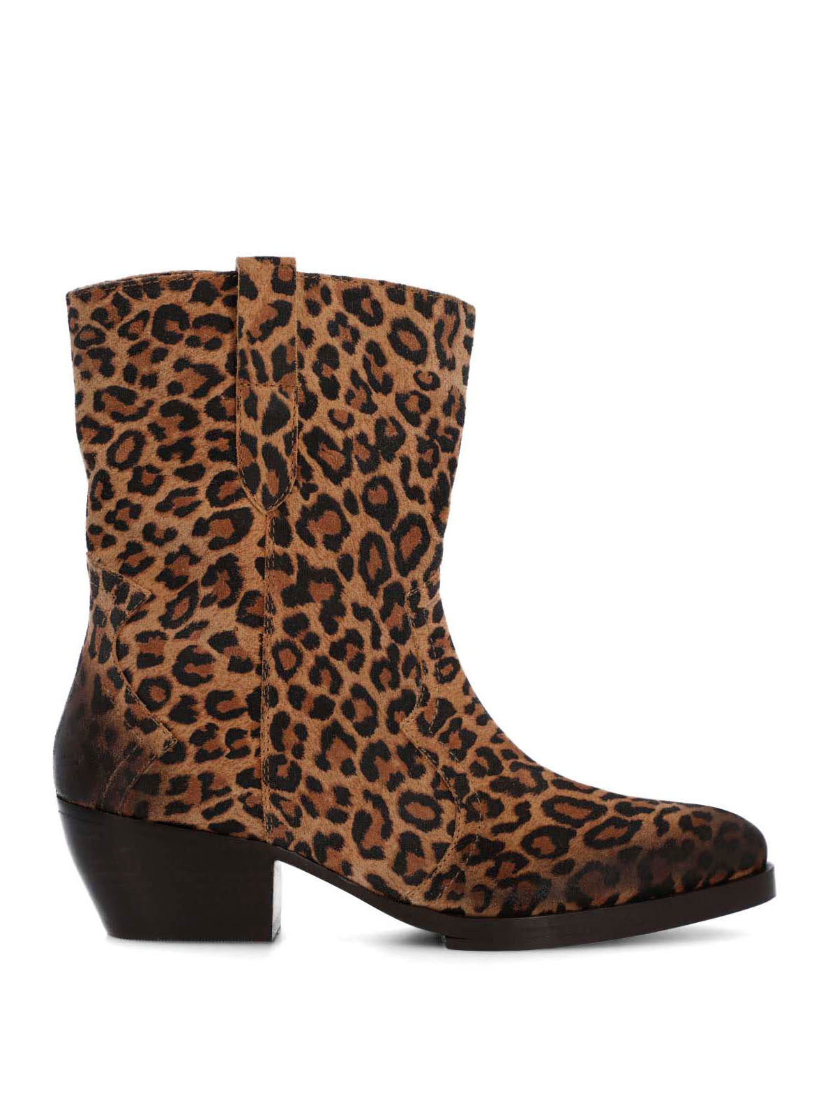 Bota Cuero Mujer Denvera Multicolor