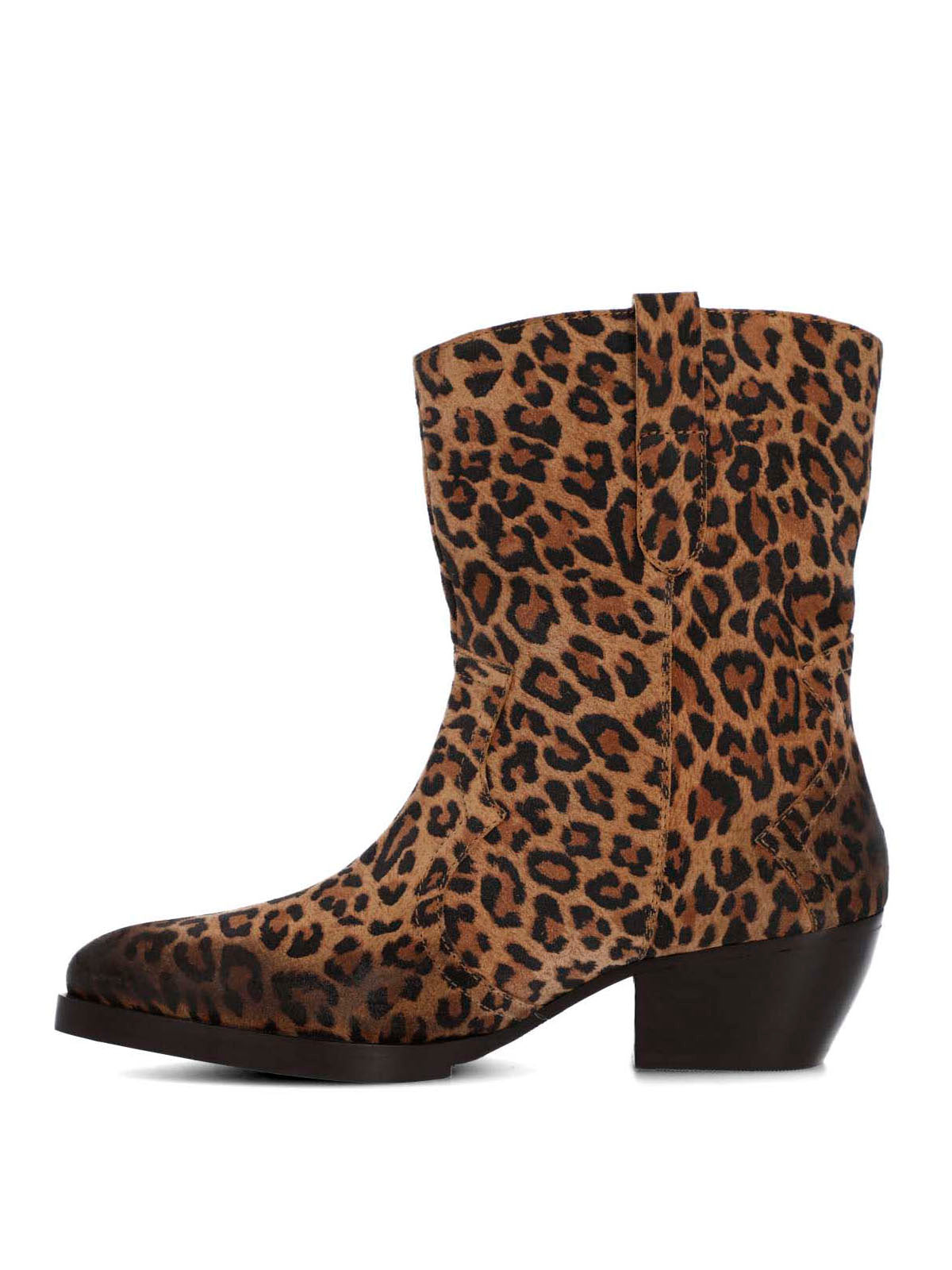 Bota Cuero Mujer Denvera Multicolor