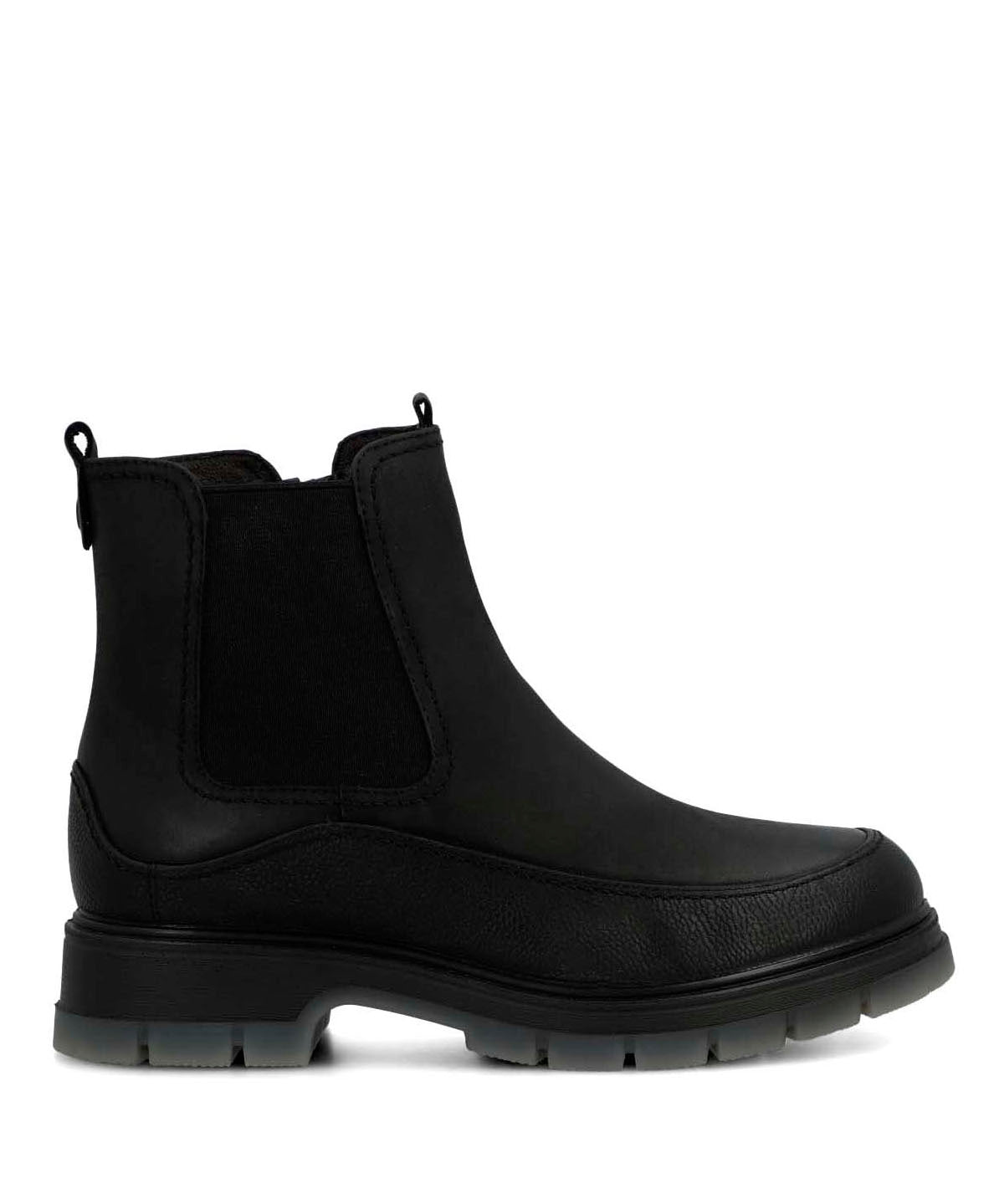 Botin Cuero Mujer Trino Negro-Hush Puppies Chile