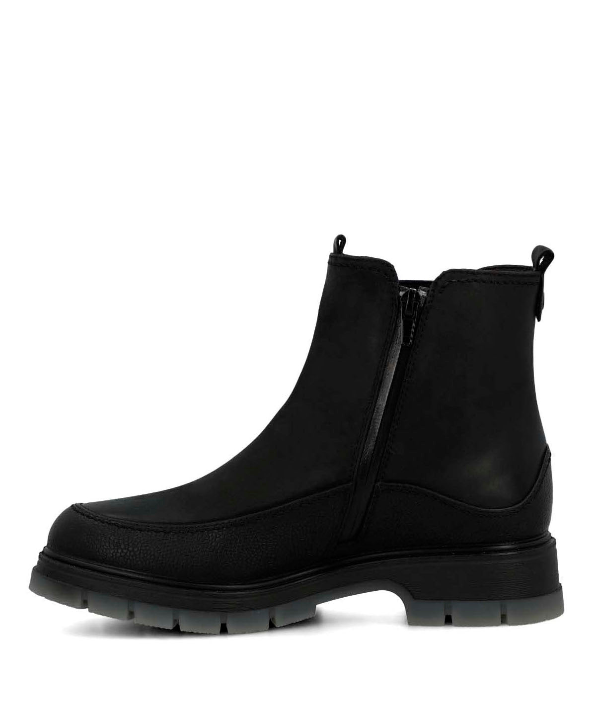 Botin Cuero Mujer Trino Negro-Hush Puppies Chile