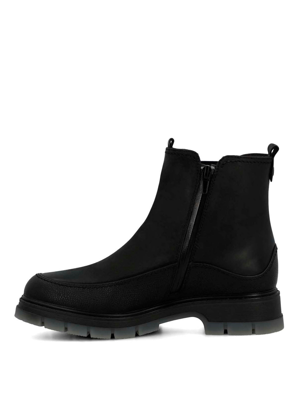 Botin Cuero Mujer Trino Negro-Hush Puppies Chile