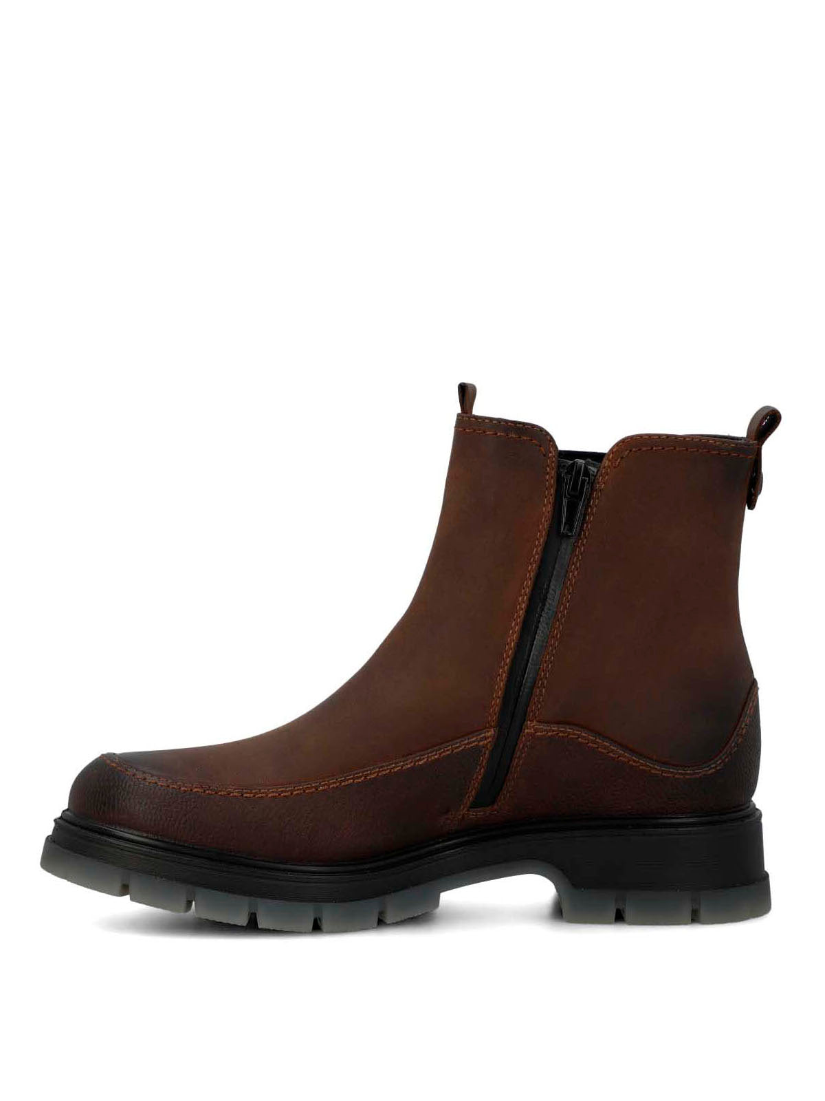 Botin Cuero Mujer Trino Café-Hush Puppies Chile