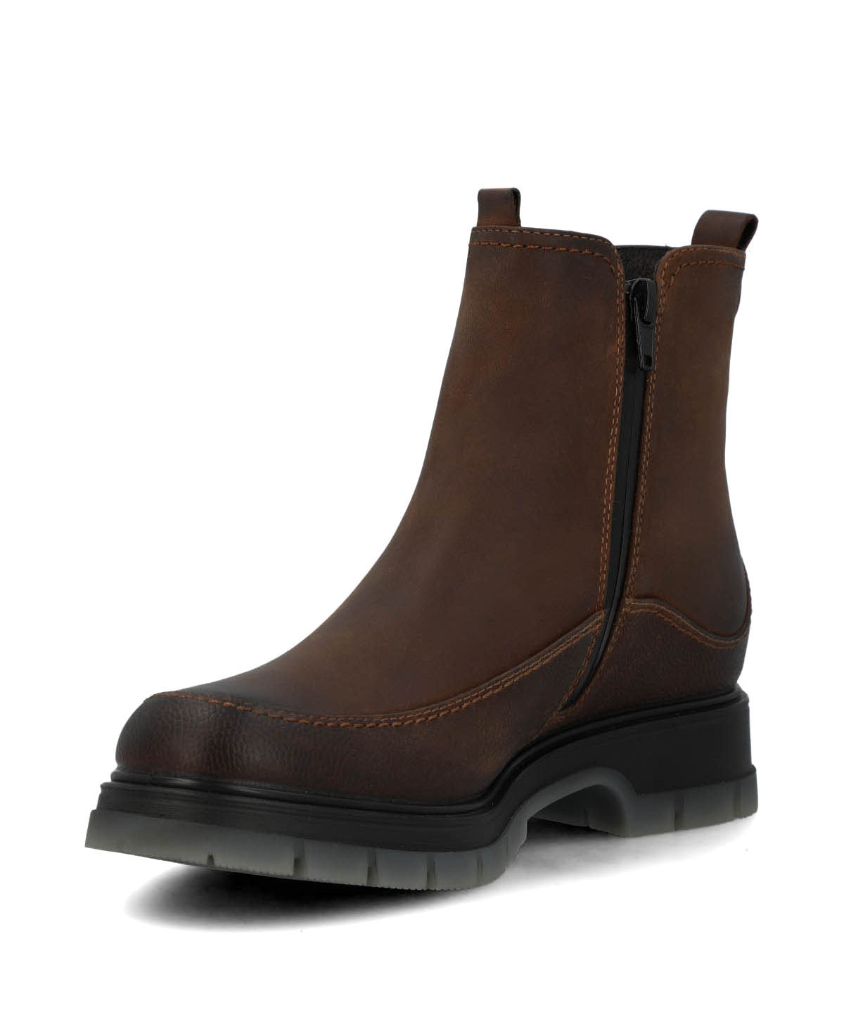 Botin Cuero Mujer Trino Café-Hush Puppies Chile