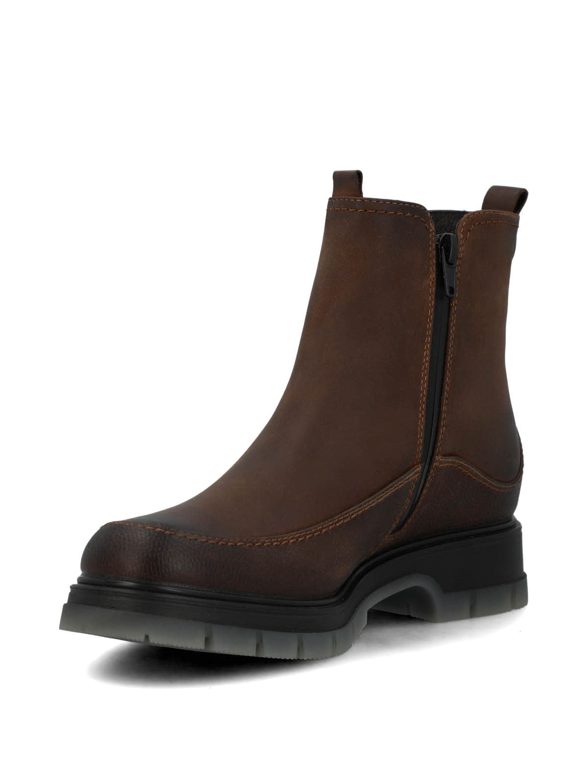 Botin Cuero Mujer Trino Café-Hush Puppies Chile
