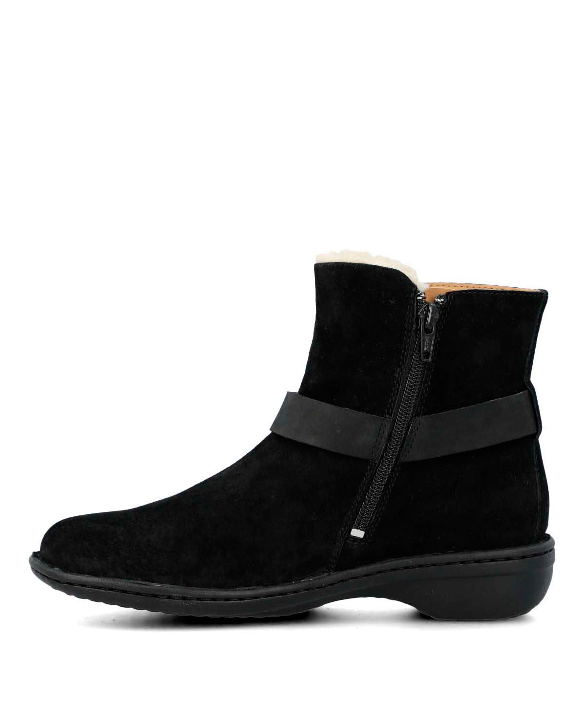 Botin Cuero Mujer Ancona Ii Negro
