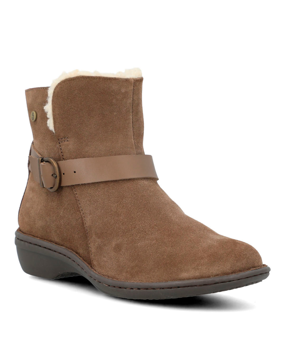 Botin Cuero Mujer Ancona Ii Café