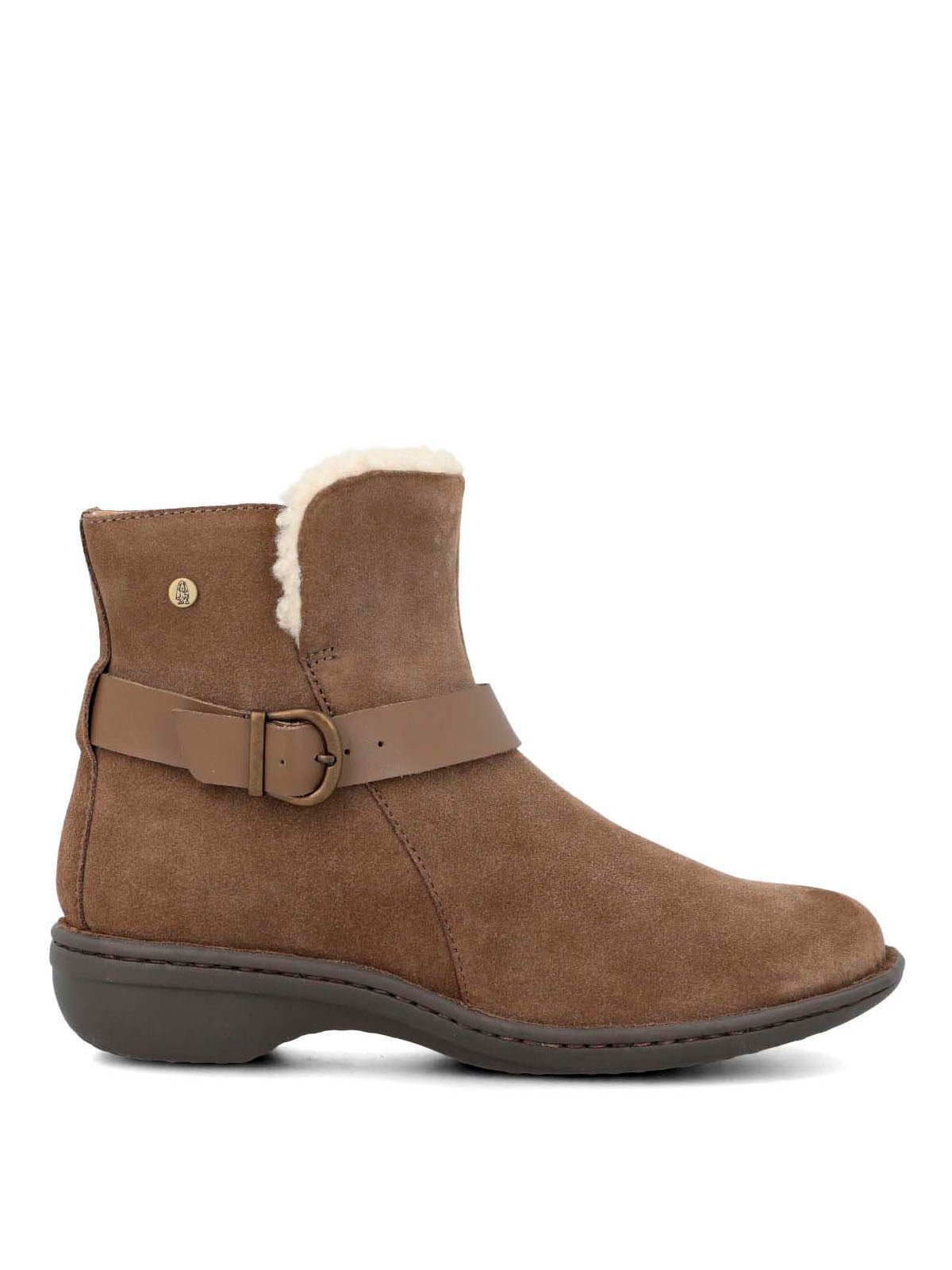 Botin Cuero Mujer Ancona Ii Café