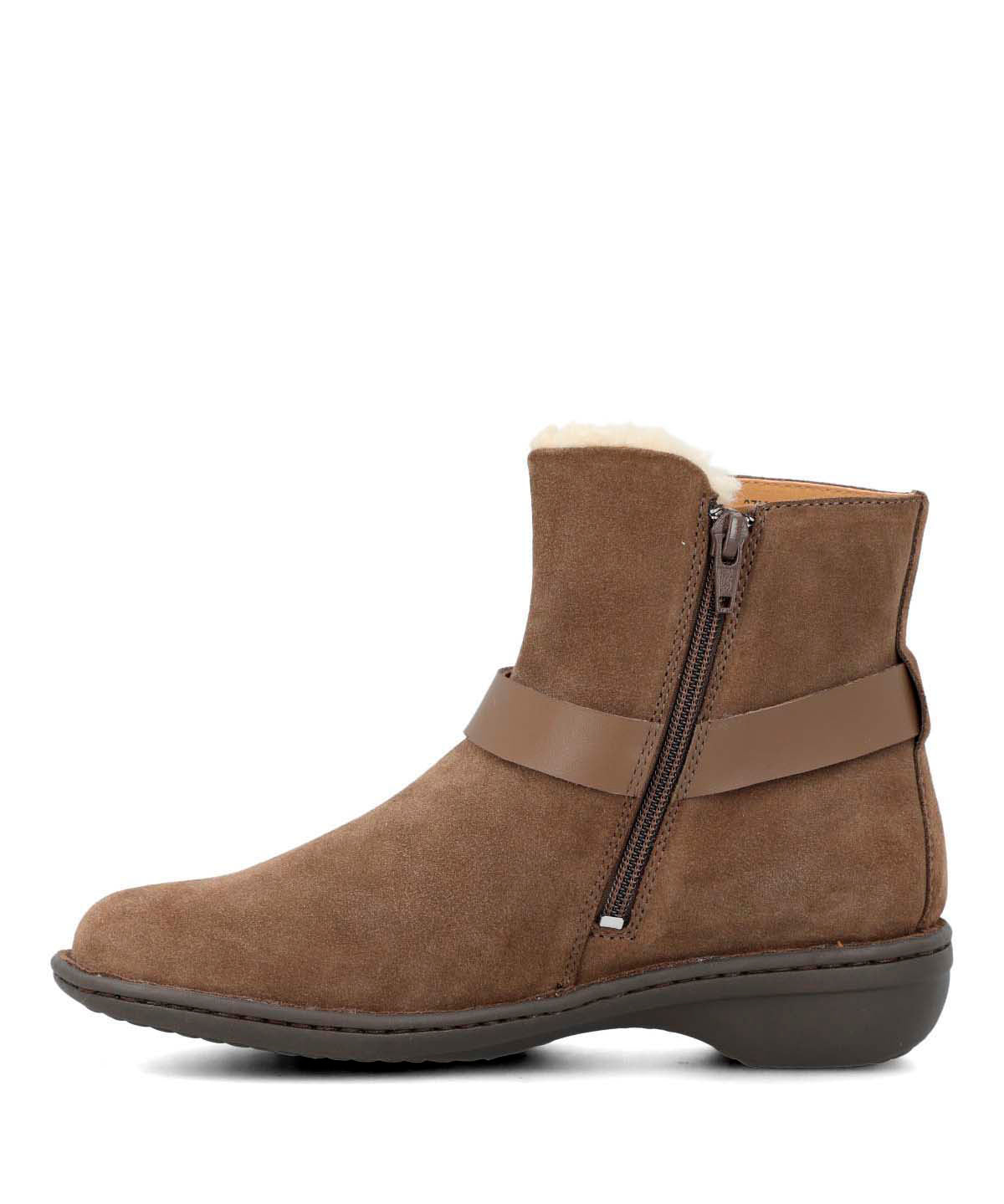 Botin Cuero Mujer Ancona Ii Café