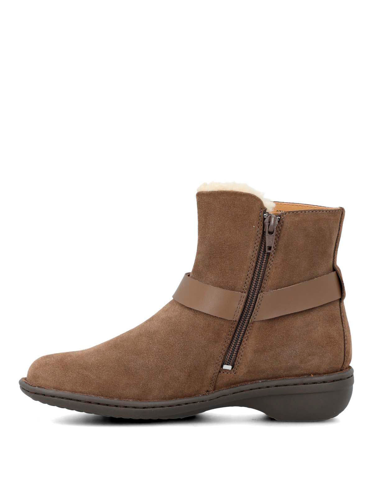 Botin Cuero Mujer Ancona Ii Café