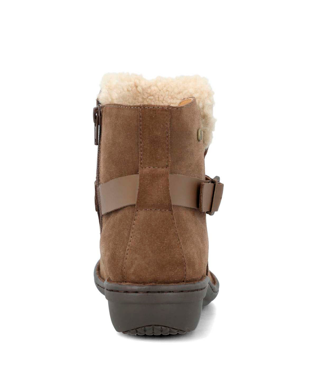 Botin Cuero Mujer Ancona Ii Café