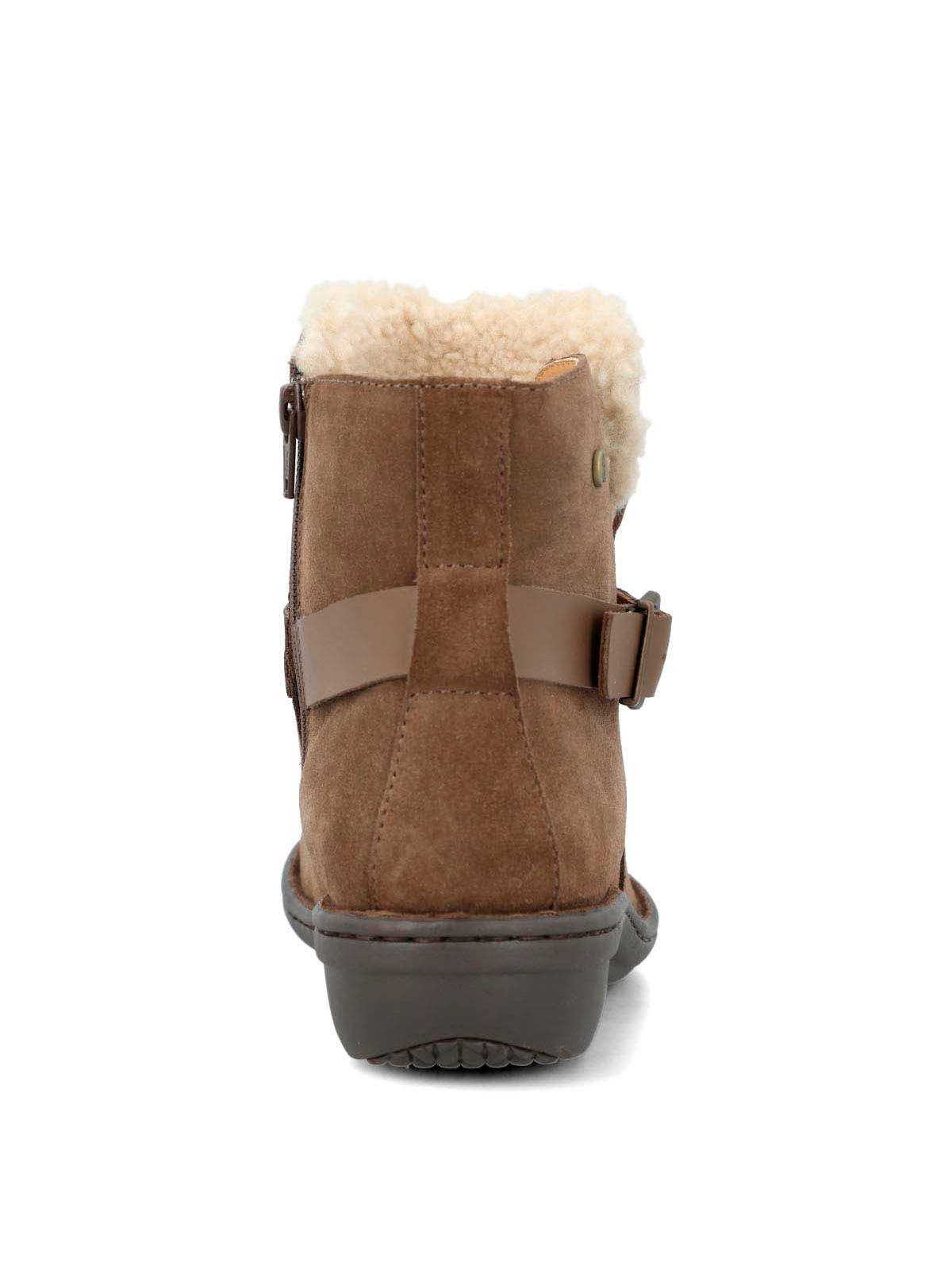 Botin Cuero Mujer Ancona Ii Café