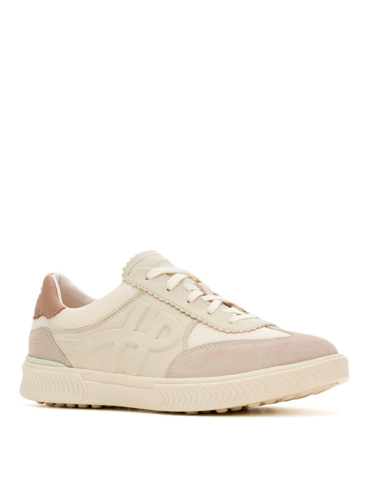 Zapatilla Cuero Mujer Mae Hp Sneaker Beigec