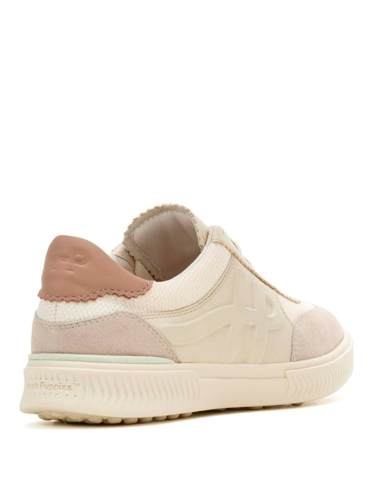 Zapatilla Cuero Mujer Mae Hp Sneaker Beigec