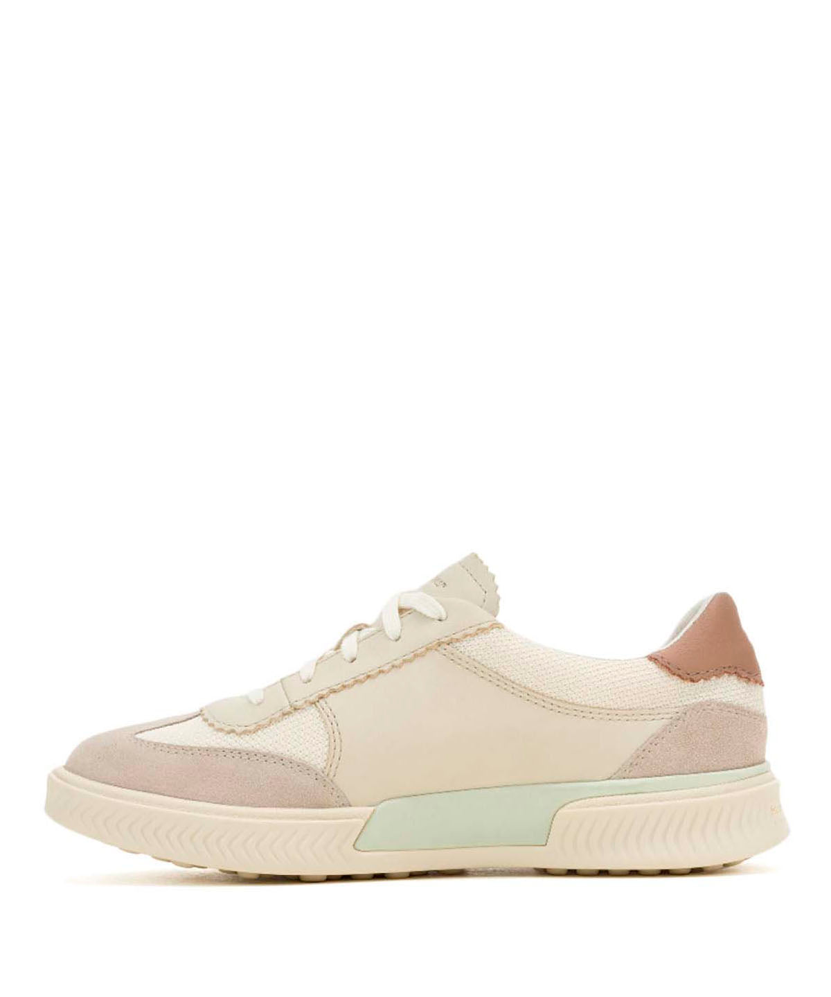 Zapatilla Cuero Mujer Mae Hp Sneaker Beigec