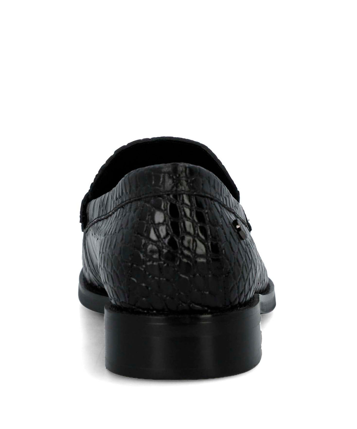 Mocasin Cuero Mujer Crota Negro