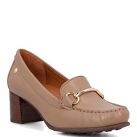 Zapato Cuero Mujer Beata Ii Beige